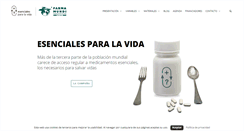 Desktop Screenshot of esencialesparalavida.org